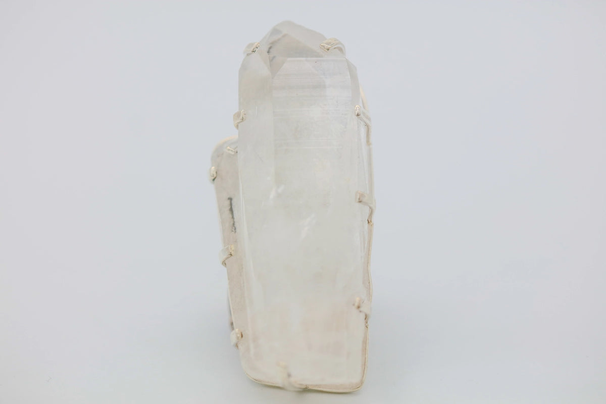 Clear Quartz Crystal One of One Ring – view 5