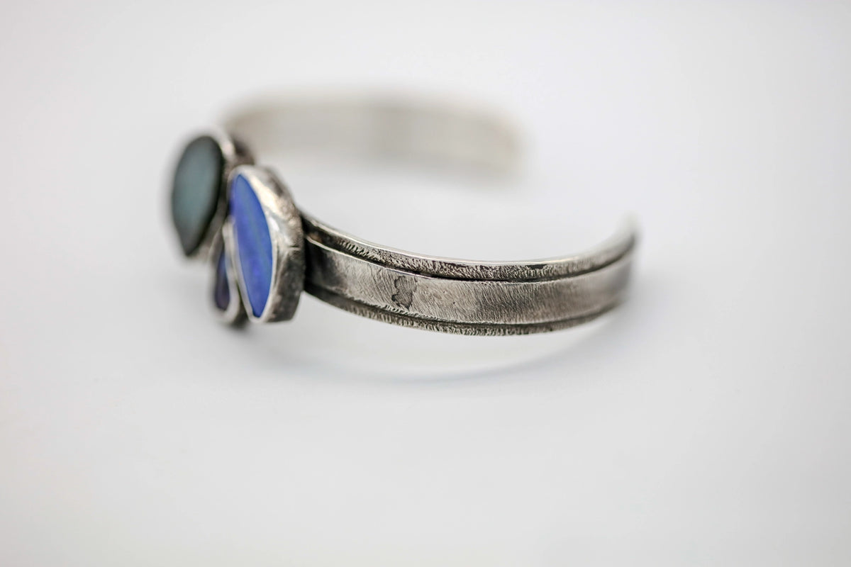 Three-Stone Geode One of One Cuff – view 4