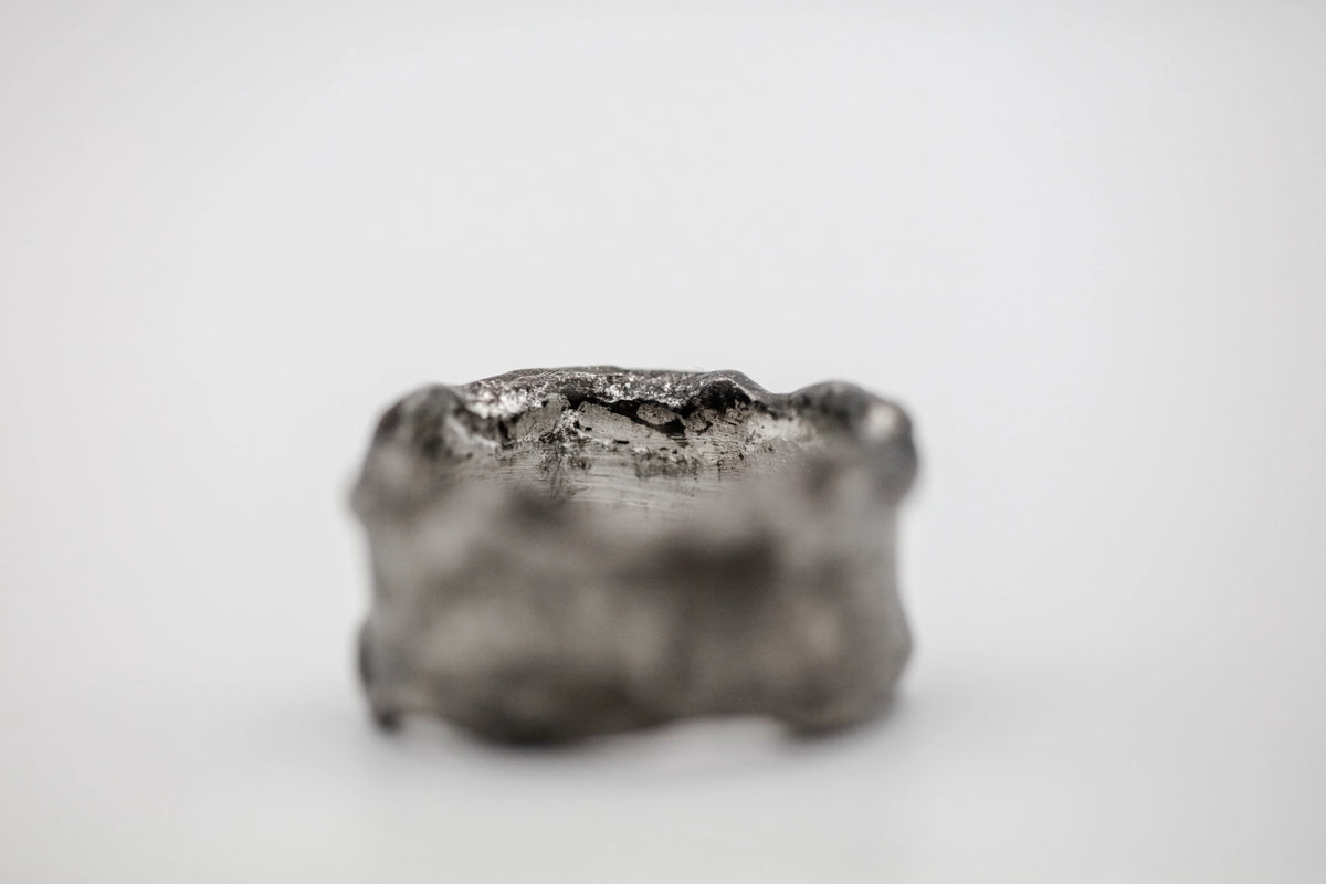 Organic Texture Sterling One of One Band – view 3