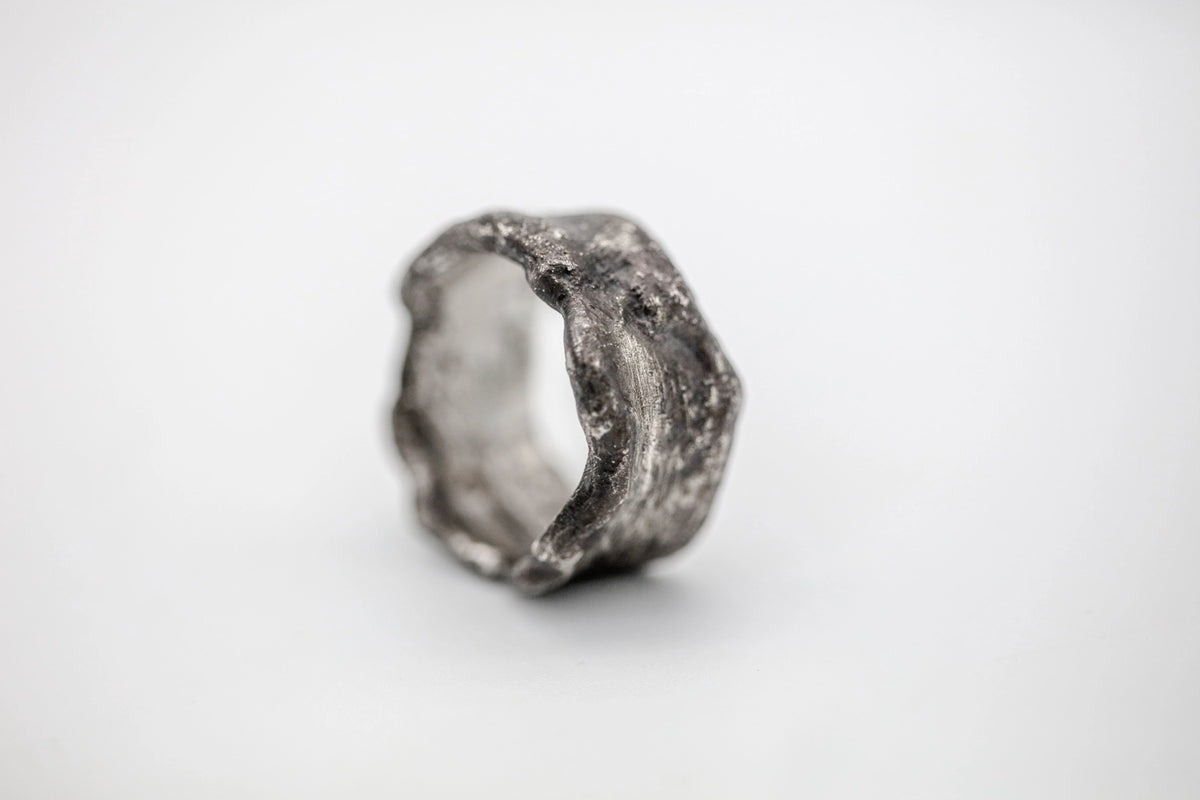 Organic Texture Sterling One of One Band – view 5