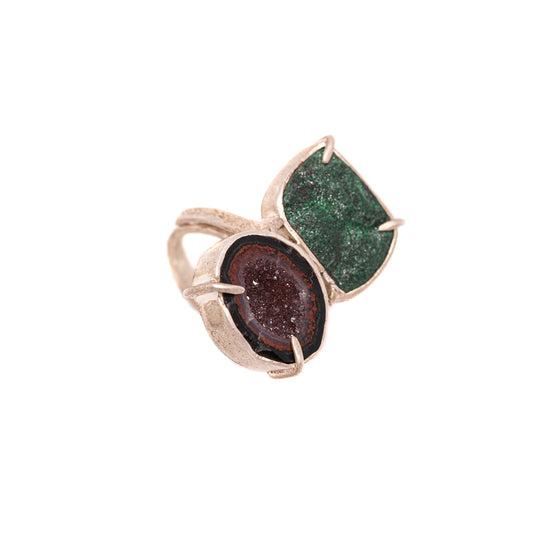 Uravite & Geode Double Ring — 2020