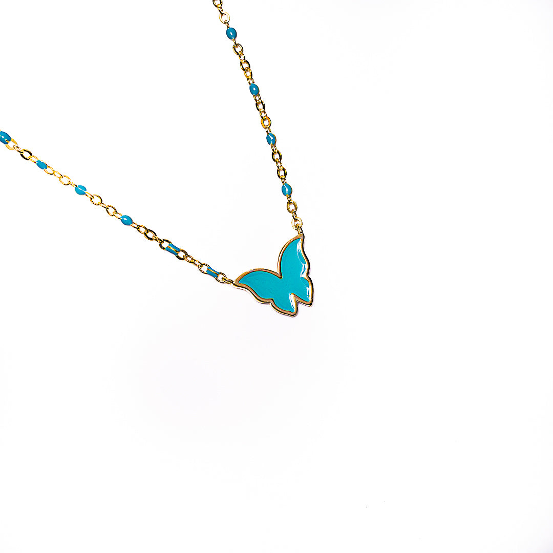 Butterfly Bead Necklace