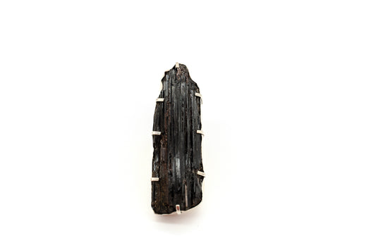 Large Black Tourmaline Ring