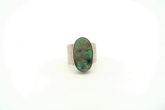 Insane Boulder Opal Ring