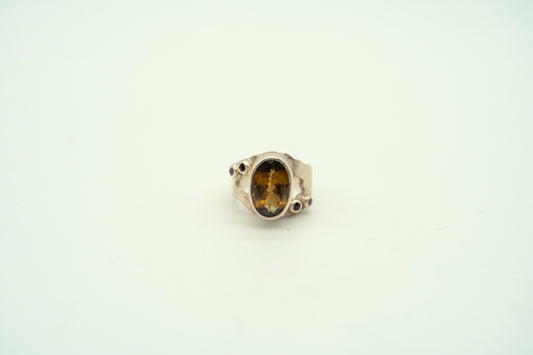 Tourmaline with Small Tourmaline Accent