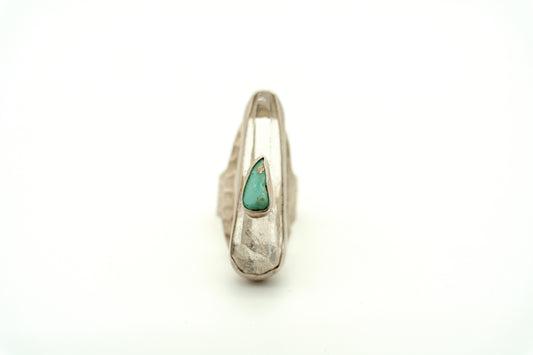 Quartz with Turquoise Accent