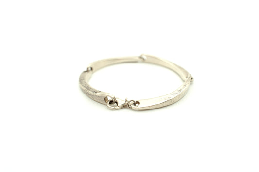 Custom Silver Link Bracelet