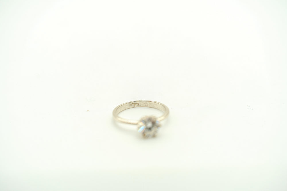 Moissanite Solitaire Ring, 1ct — 2025