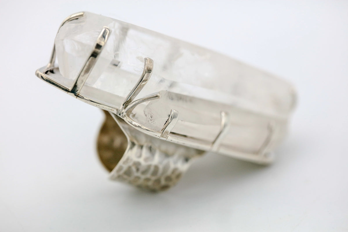 Clear Quartz Crystal One of One Ring – view 6