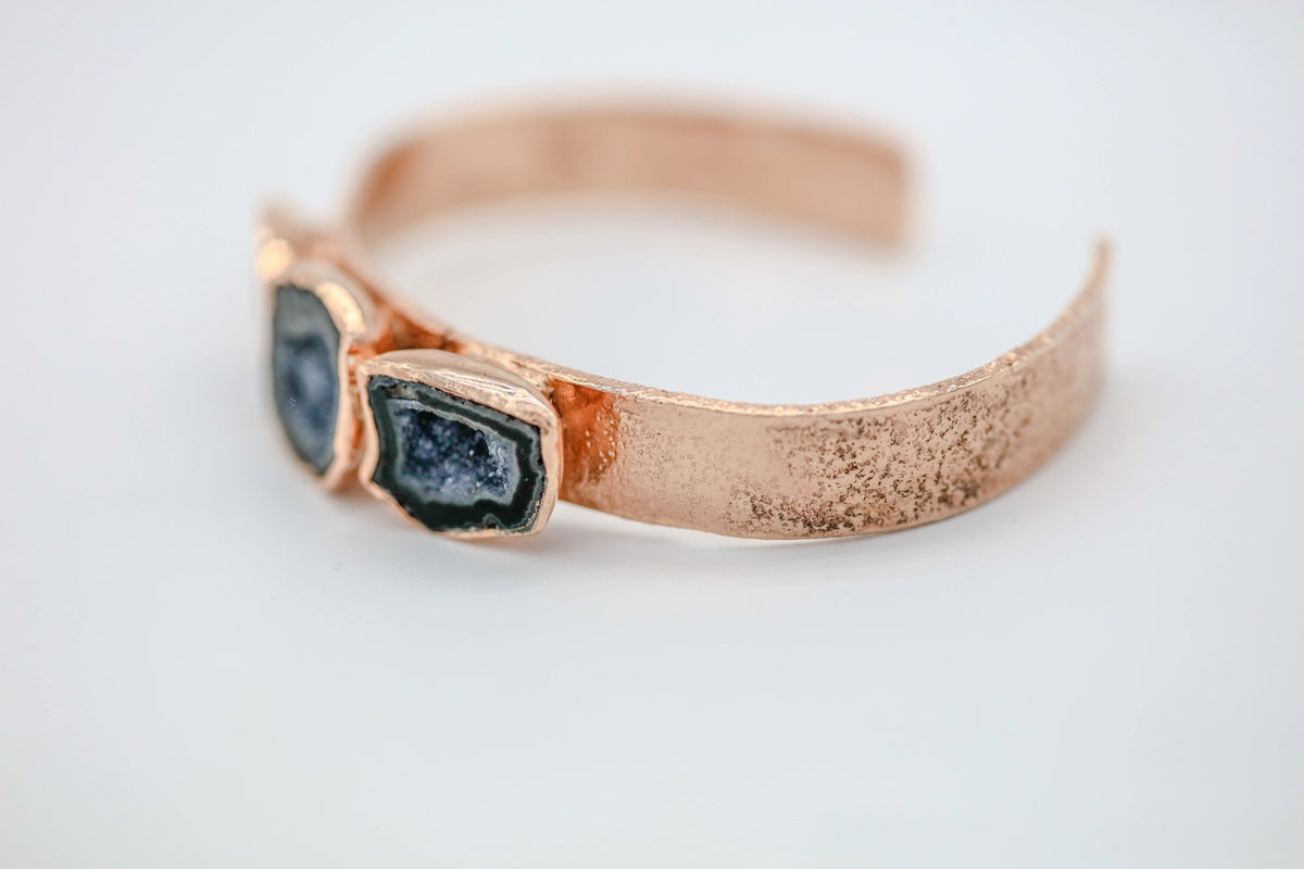 Triple Geode One of One Cuff – view 3