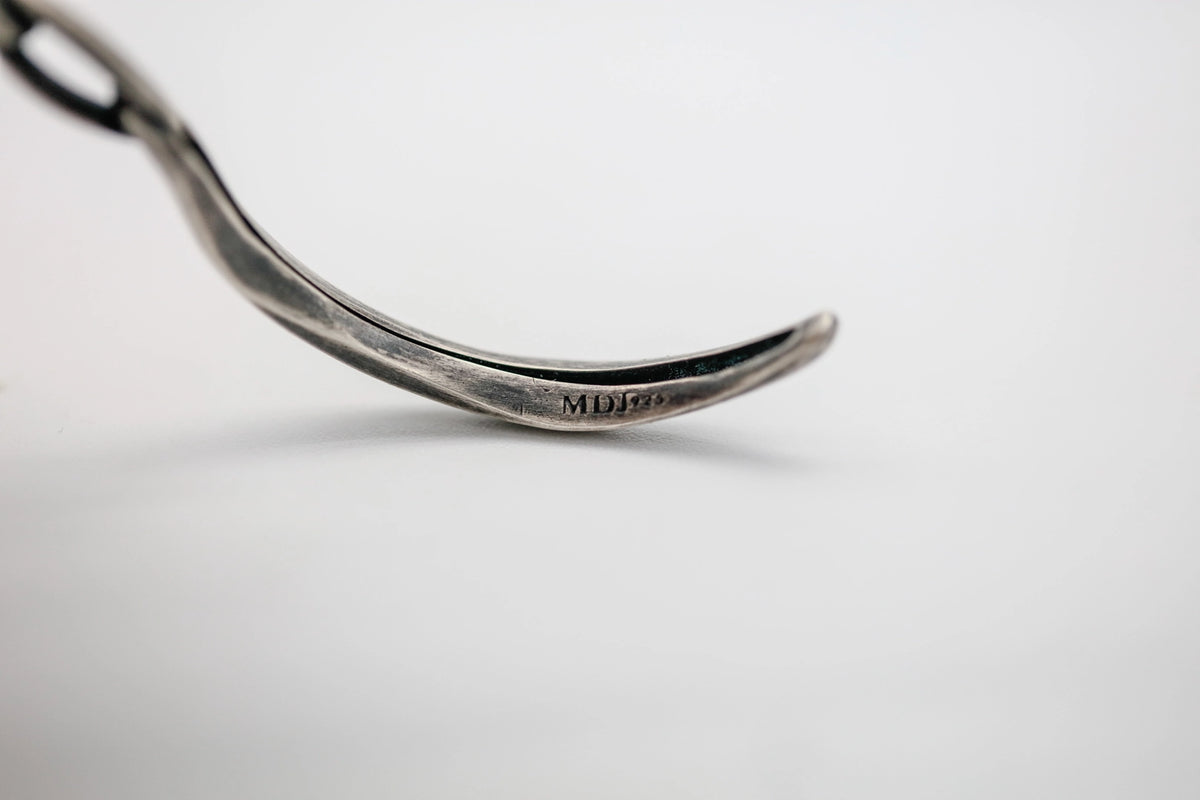 Sculptural Link Sterling One of One Cuff – view 5