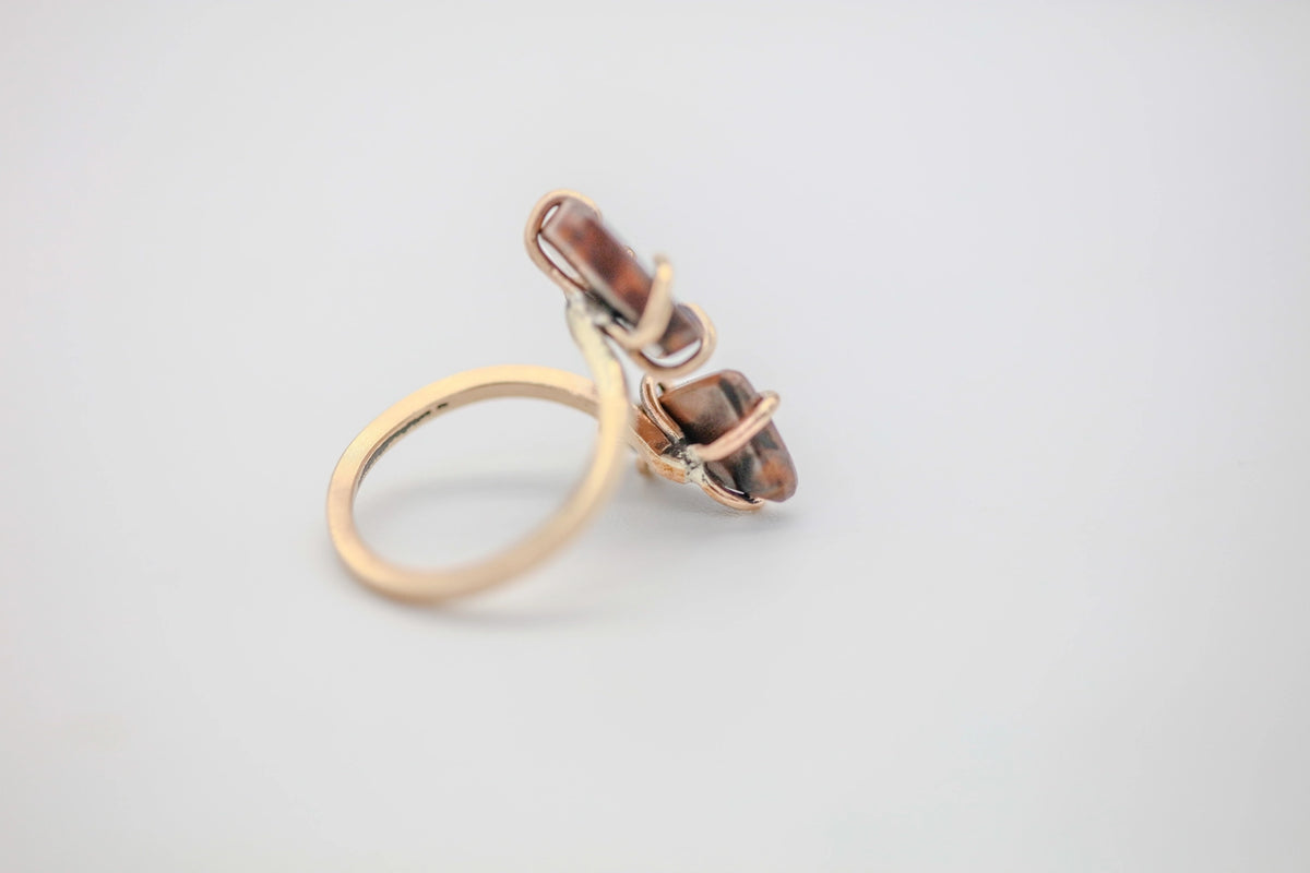 Boulder Opal Infinity One of One Ring – view 4