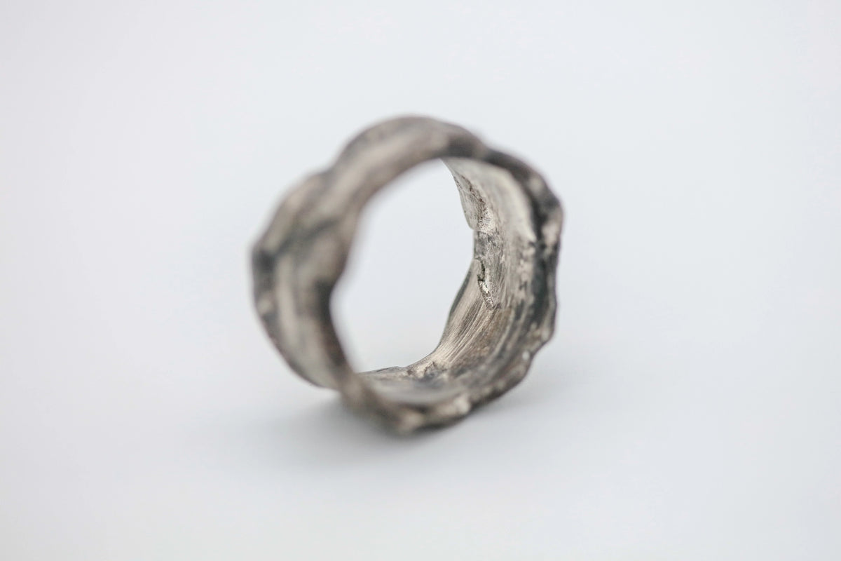Organic Texture Sterling One of One Band – view 4