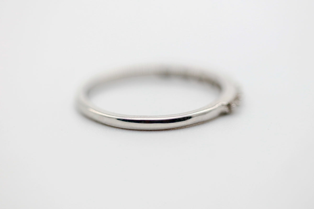 Natural Diamond Marquise Station Band in Sterling Silver – view 4