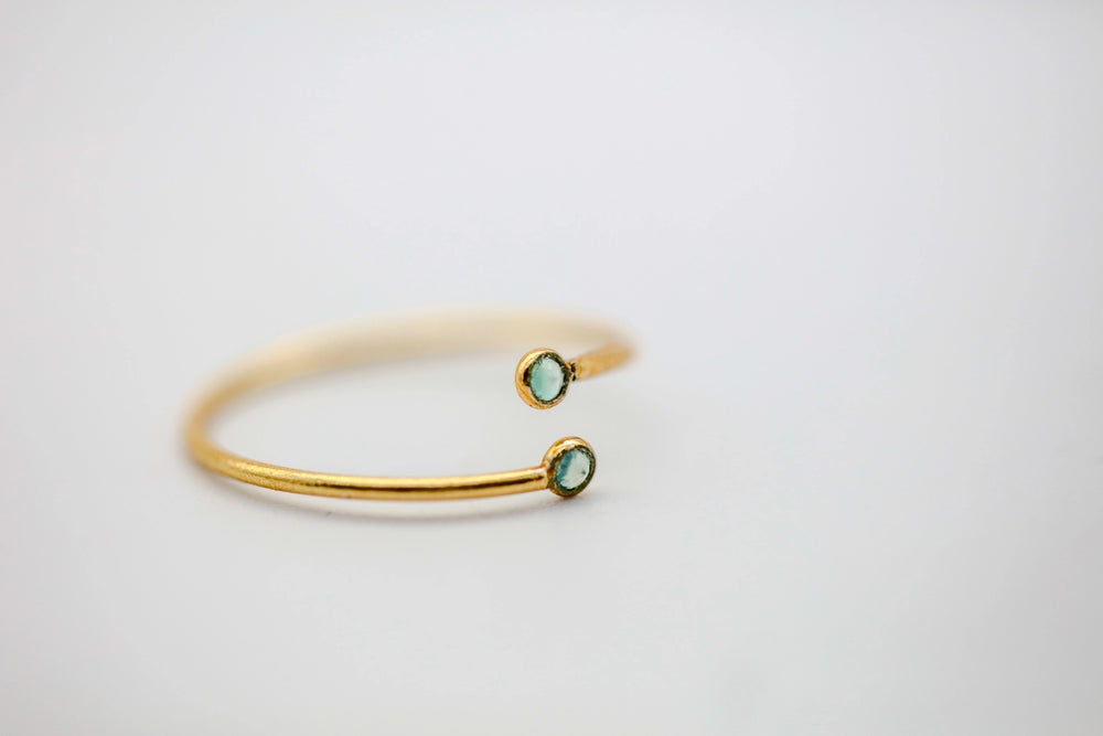 Opal Two-Stone Infinity Ring – view 2