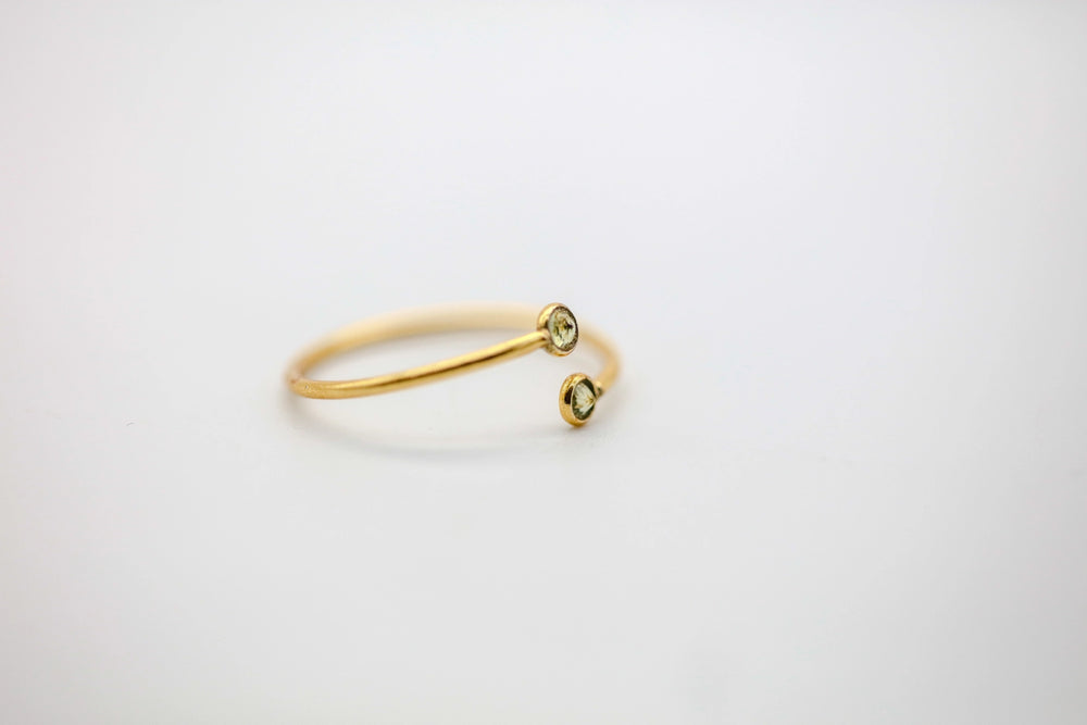 Opal Infinity Ring – view 2