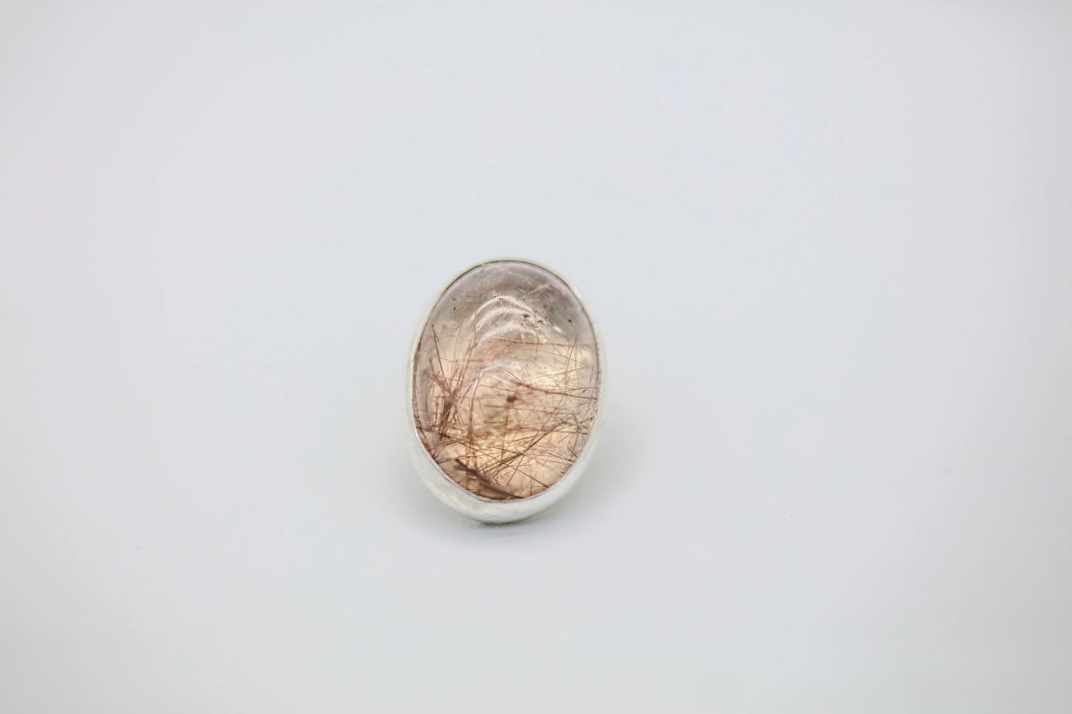 Rutilated Quartz One of One Hat Pin – view 4