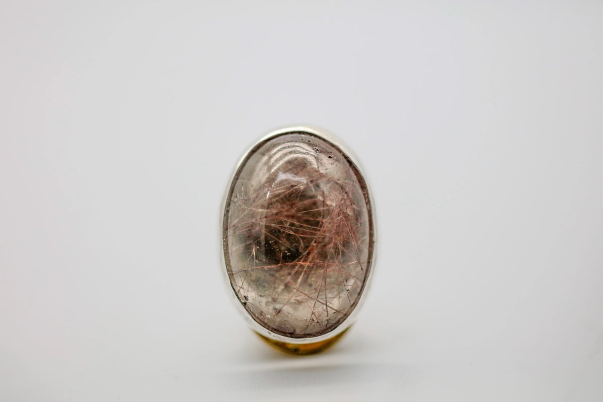 Rutilated Quartz One of One Hat Pin – view 5