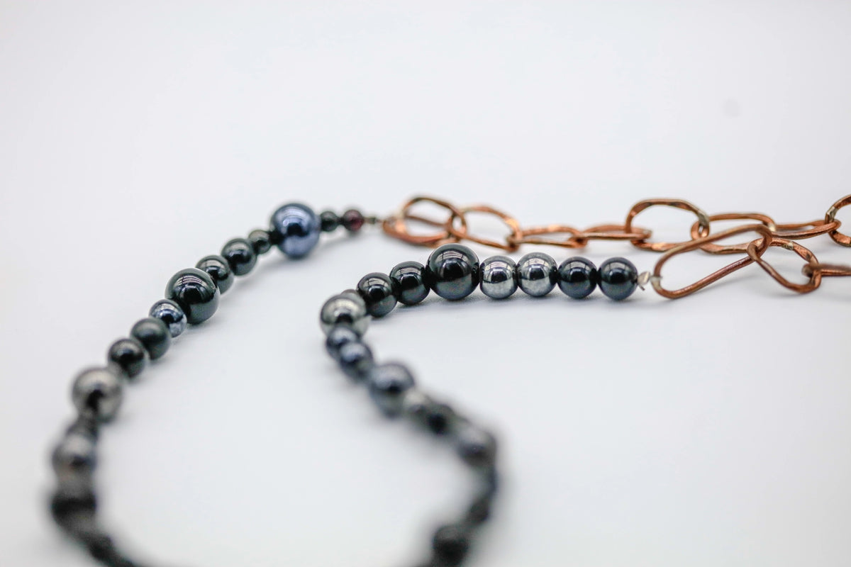Black Kyanite & Clear Quartz One of One Pendant – view 5