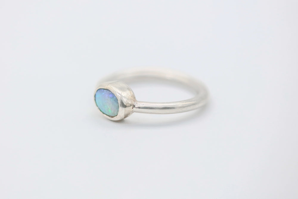 Opal Oval One of One Ring – view 2
