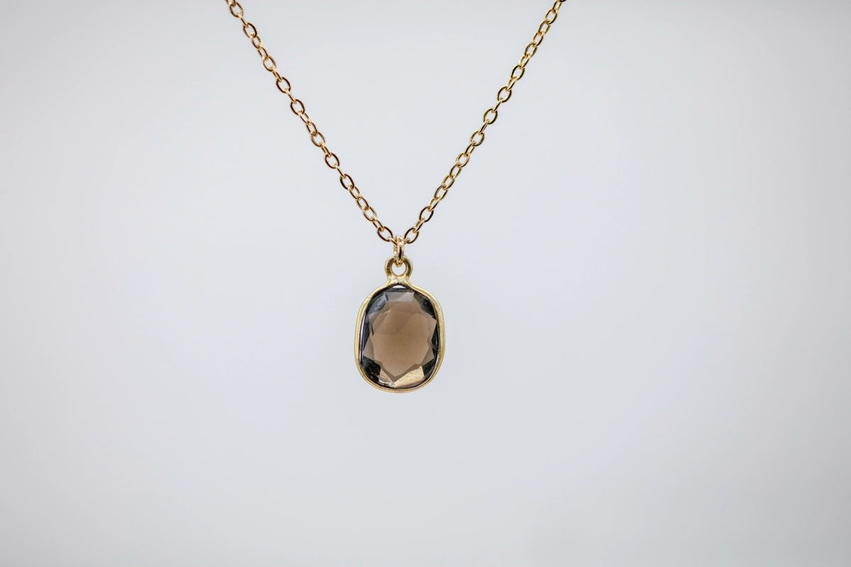 Smoky Quartz Pendant – view 2