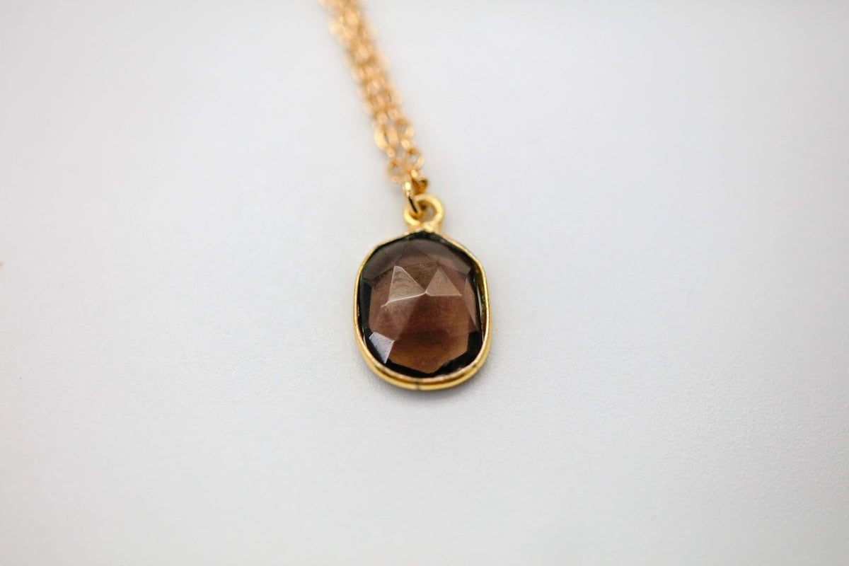 Smoky Quartz Pendant by Made Design Jewelry