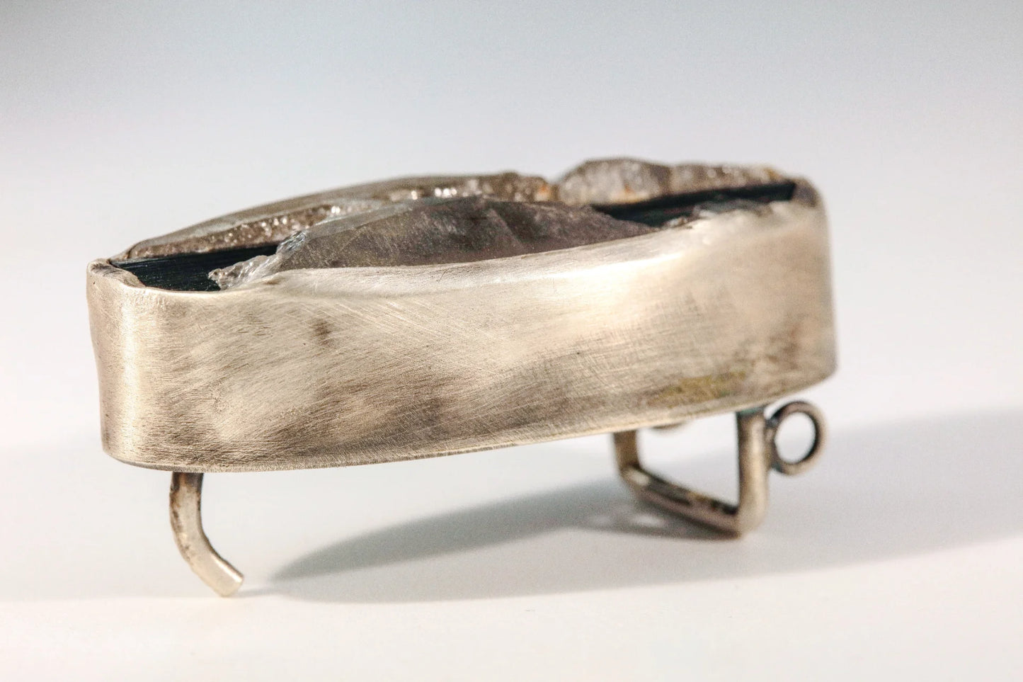 Black Tourmaline Belt Buckle