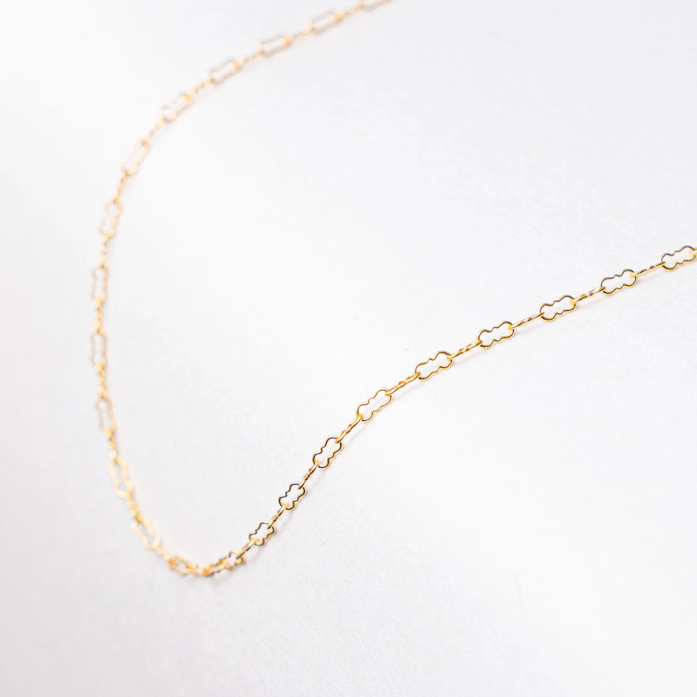 14K gold-filled circular link jewelry