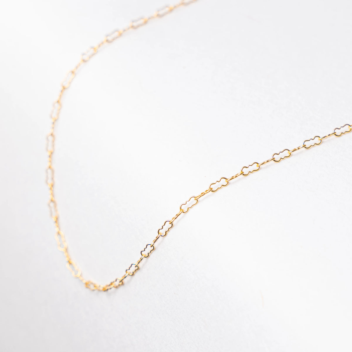 14K gold-filled circular link jewelry