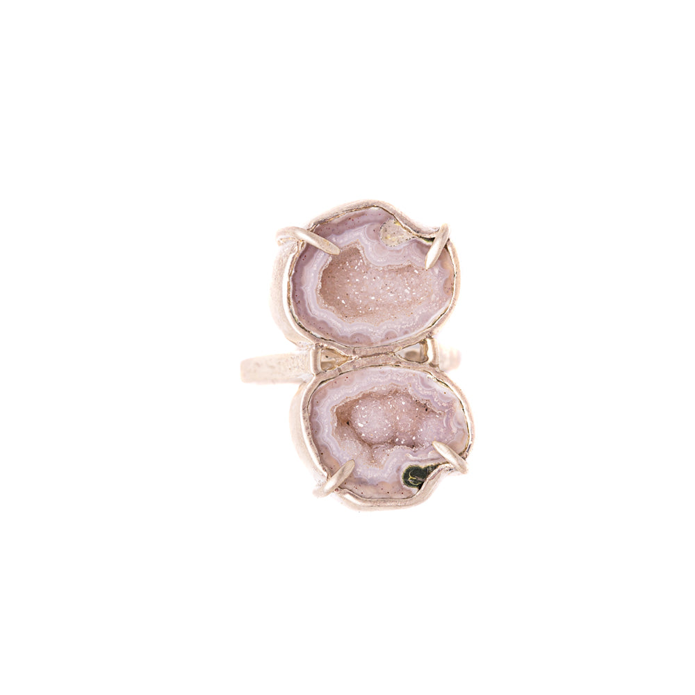 Double Geode Ring No. 148 — 2020