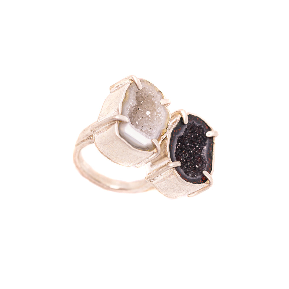 Double Geode Ring No. 158 — 2020