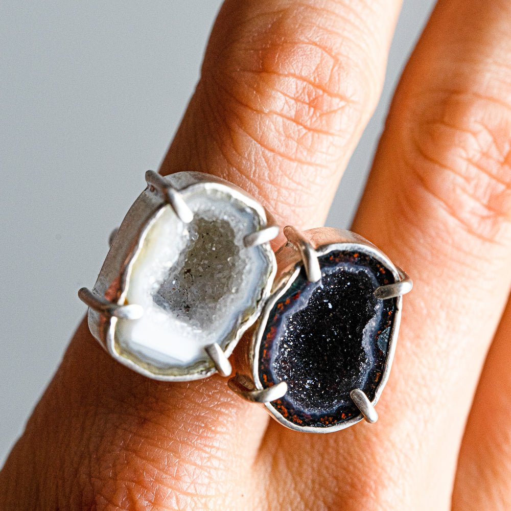 Double Geode Ring No. 158 — 2020