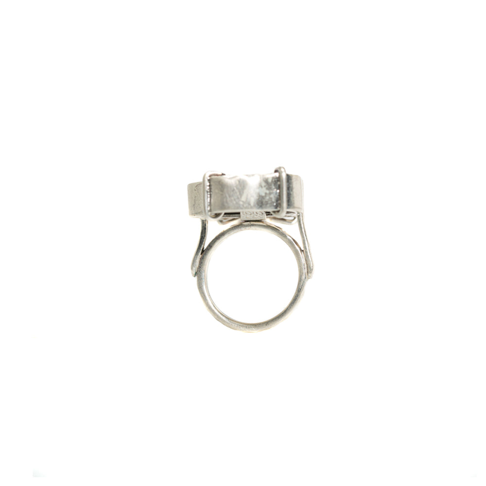 Double Geode Statement Ring No. 159 — 2020