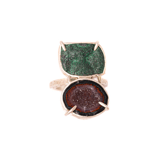 Uravite & Geode Double Ring — 2020
