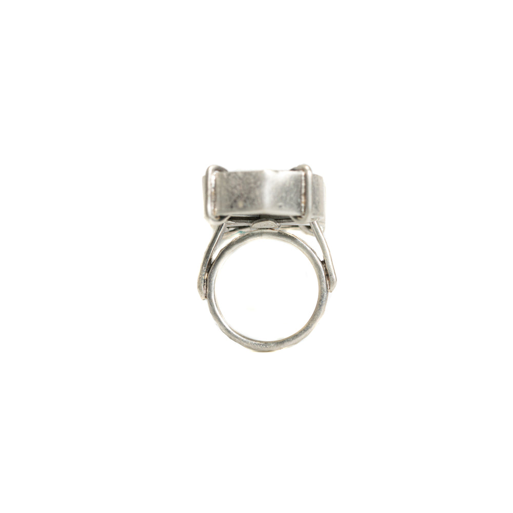 Blue Geode Statement Ring No. 161 — 2020