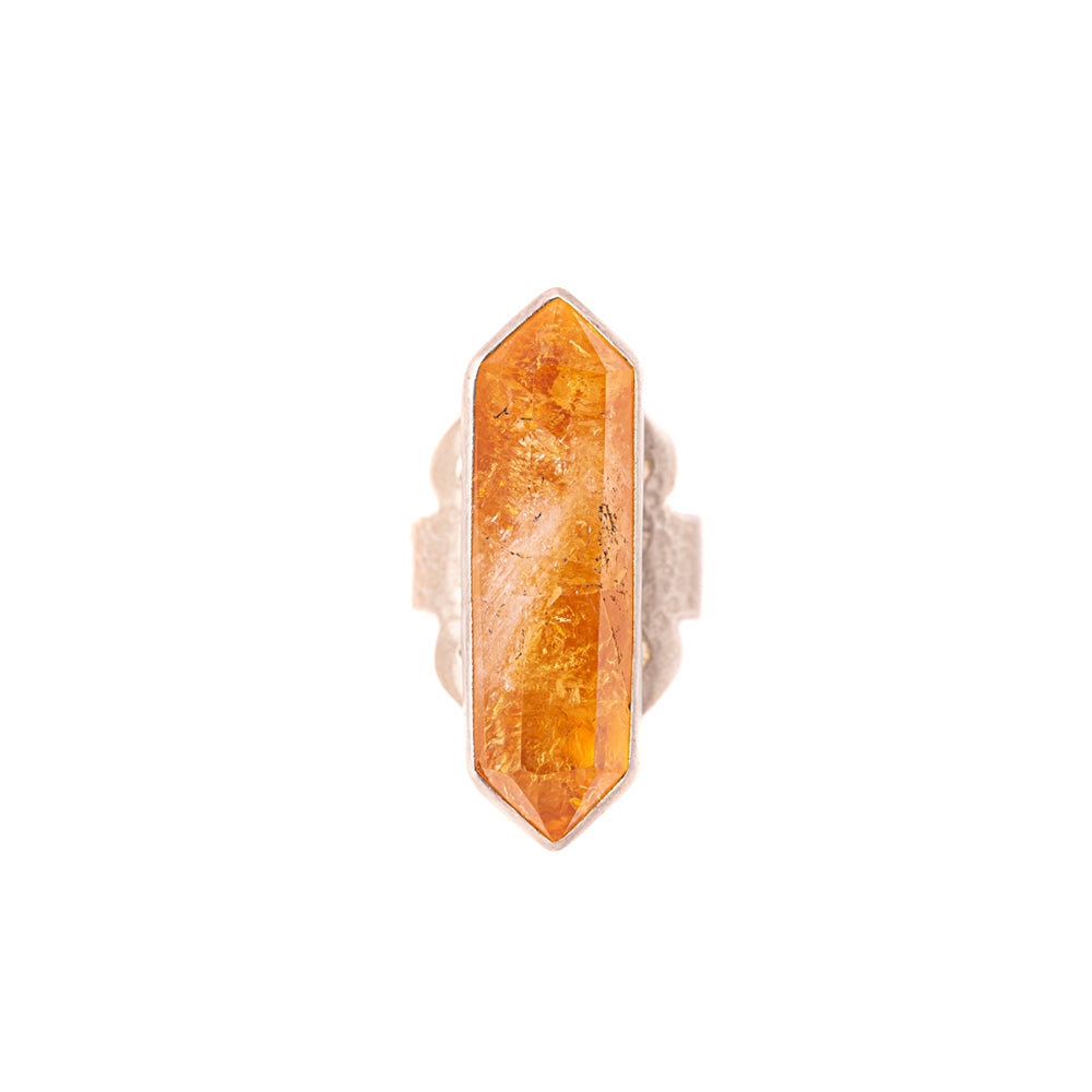 Orange Quartz Statement Ring — 2020