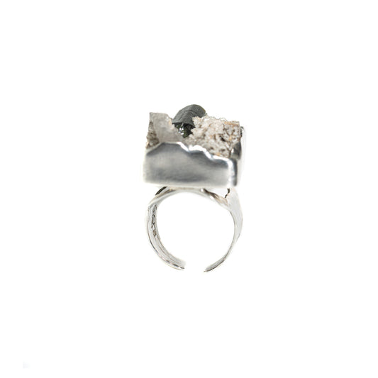 Raw Quartz Formation Ring — 2020