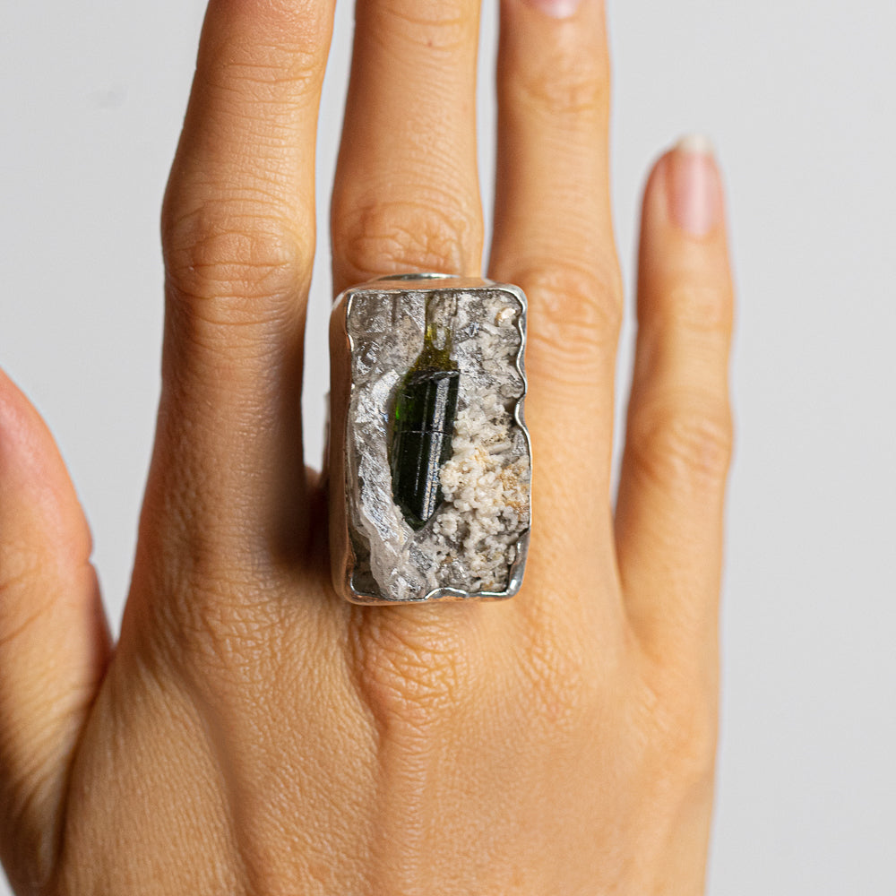 Raw Quartz Formation Ring — 2020