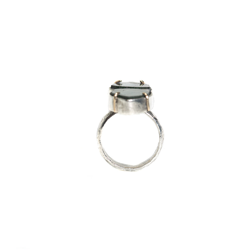 Watermelon Tourmaline Figure-Eight Ring — 2020