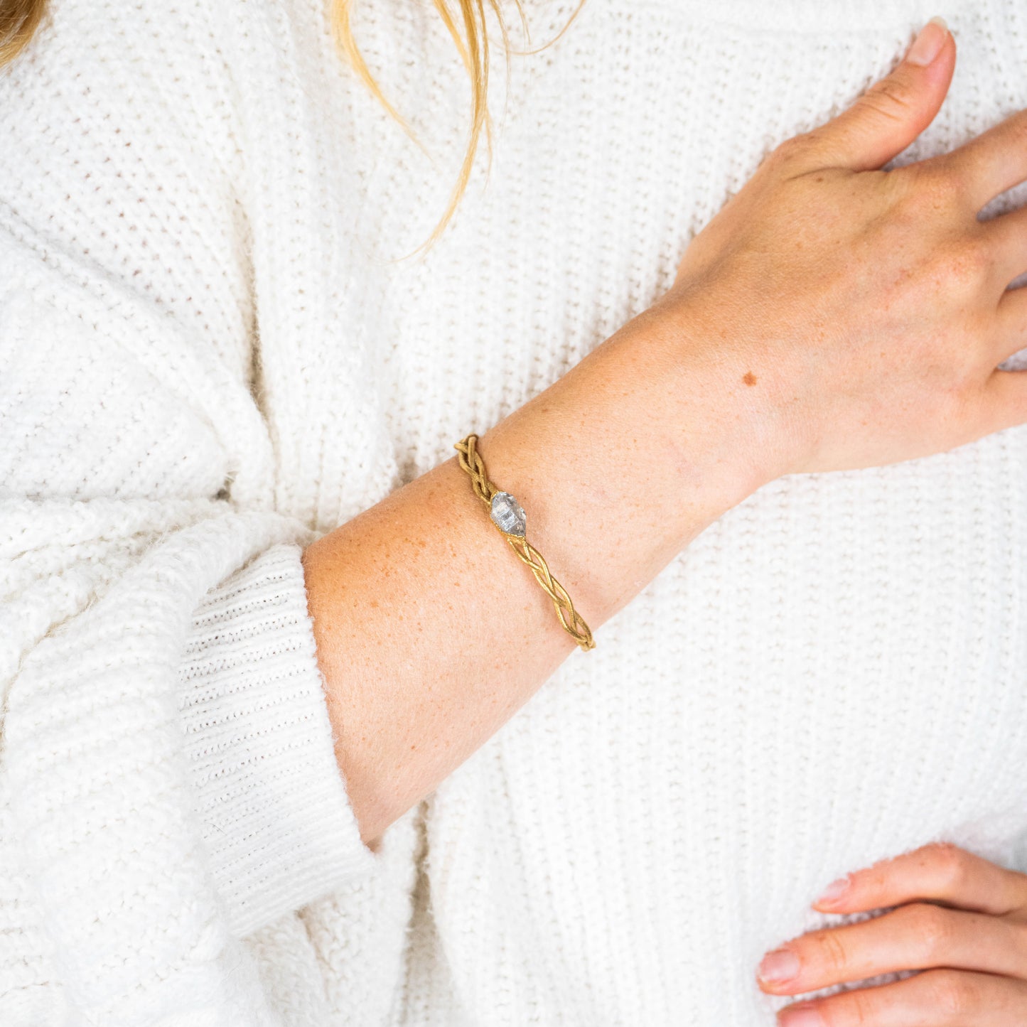 Herkimer Diamond Cuff — 2021