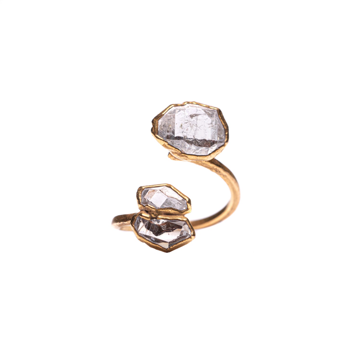 Herkimer Diamond Infinity Ring — 2021