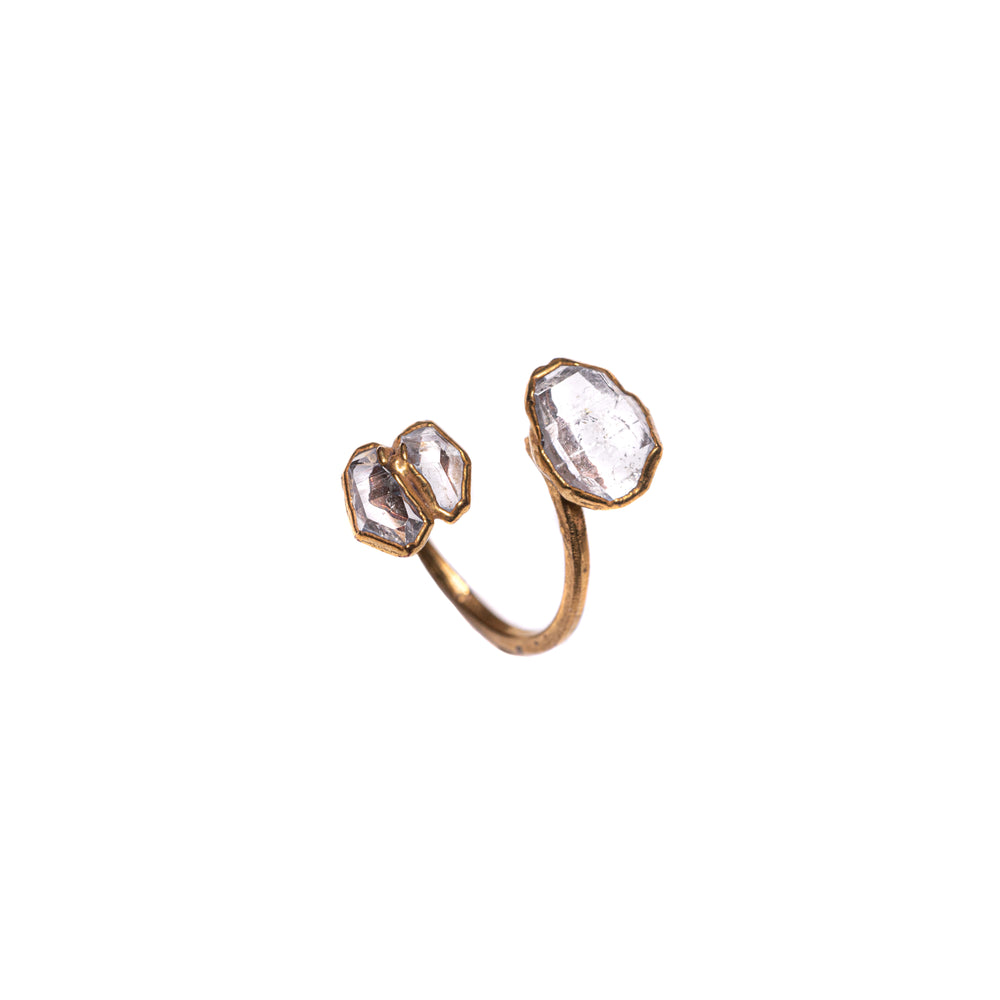 Herkimer Diamond Infinity Ring — 2021