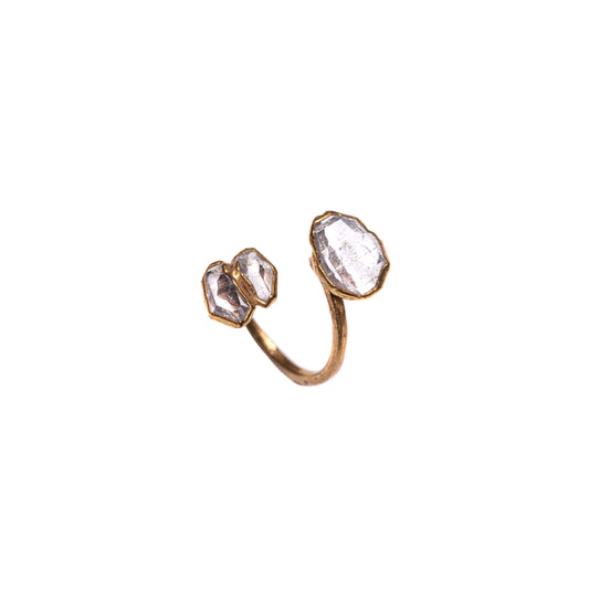 Herkimer Diamond Infinity Ring — 2021