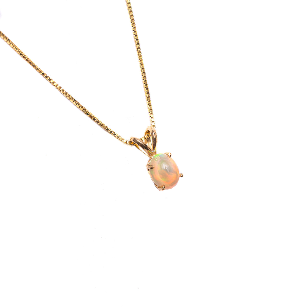 Ethiopian Opal Pendant